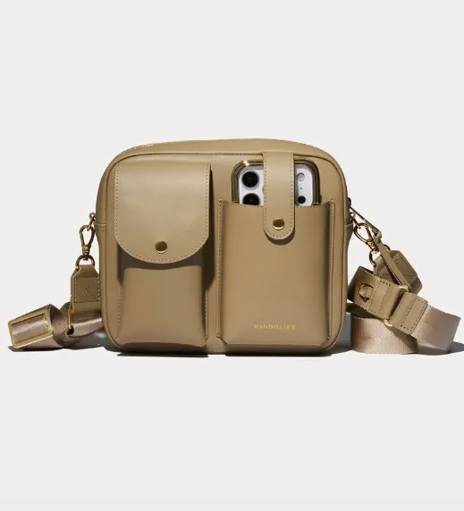 Dual Pocket Crossbody Bag